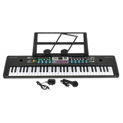  Otro&amp;scaron;ki klavir MQ-601UFB s stojalom za note + mikrofon Slike