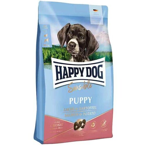 Happy Dog Supreme Sensible Puppy piletina, losos i krumpir - 10 kg Cene