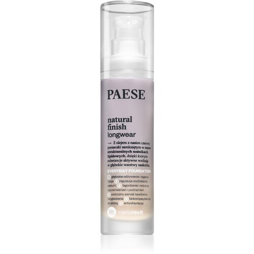 Paese Nanorevit dolgoobstojen tekoči puder z hranilnim učinkom odtenek 1,5 Nude 35 ml Slike