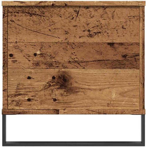  Stolić za kavu boja staro drvo 90x44,5x45 cm konstruiranog drva Slike