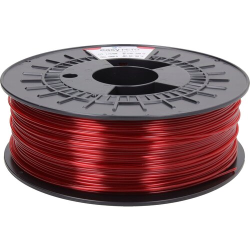 3DJAKE easyPETG transparentno rdeča - 1,75 mm / 2300 g Cene