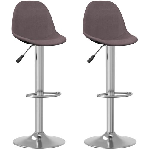 vidaXL Barski stolčki 2 kosa taupe blago, (20967786) Cene
