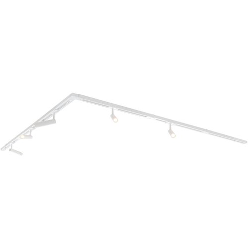 QAZQA Sodobni sistem tirnic s 5 reflektorji bela 1-fazni GU10 35mm - Iconic Jeana Luxe Cene