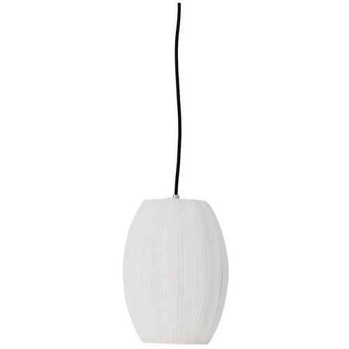 Bloomingville Bijela viseća svjetiljka s tekstilnim sjenilom &amp;oslash; 21 cm Pica &amp;ndash; Slike