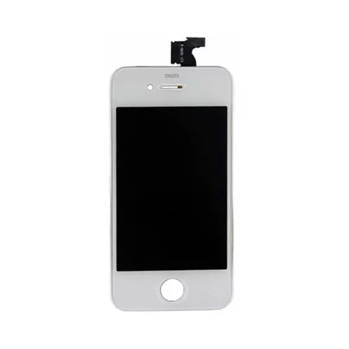 Apple steklo in lcd zaslon za iphone 4, belo