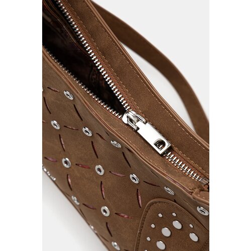 Desigual Torbica YANKEE MANAOS CAMEL rjava barva, 25WAXPB4 Slike