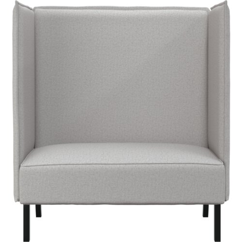 vidaXL Sofa s Visokim Naslonom Siva 109x56x121 cm Tkanina Cijene