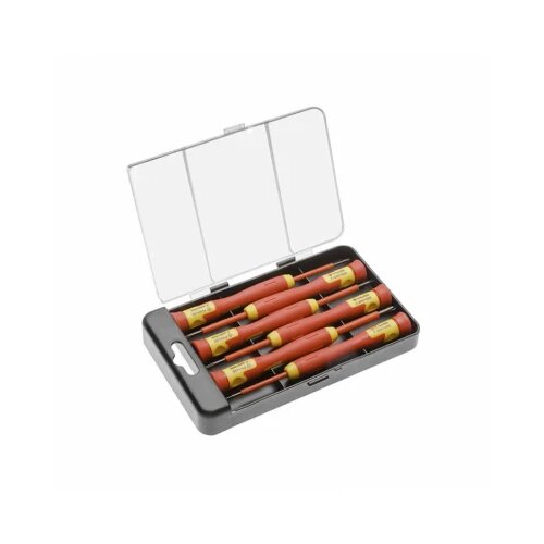  SET IZOLIRANIH ODVIJAČA 1000 V VDE 6 DELOVA PRECIZNI HT1S986 Cene