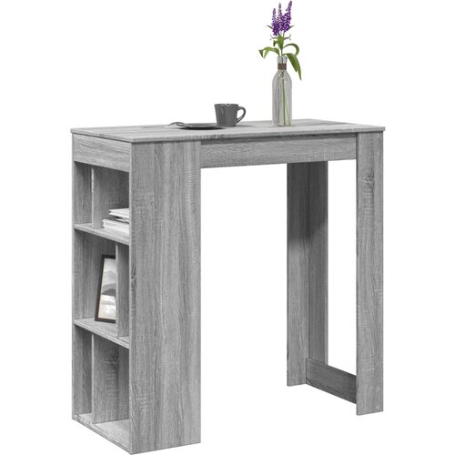 vidaXL Barski stol s stalcima boja hrasta sonome 102x50x103,5cm drveni Cijene