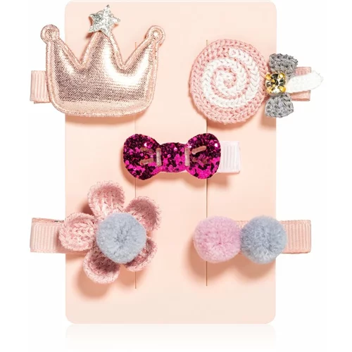 BrushArt KIDS Little princess ukosnice za kosu Pink