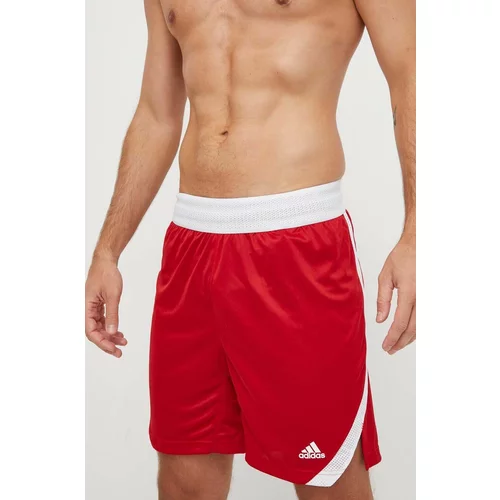 Adidas Kratke hlače za vadbo Icon Squad rdeča barva