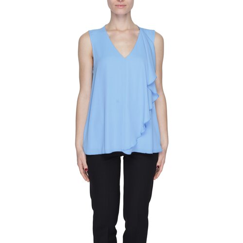 Sandro Ferrone Topi &amp;amp; Bluze S22XBDLABARO Modra Slike