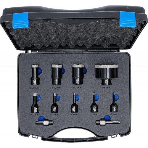 BGS set dijamantnih bušećih kruna 5-68mm 11-dijelni 74276 Cene