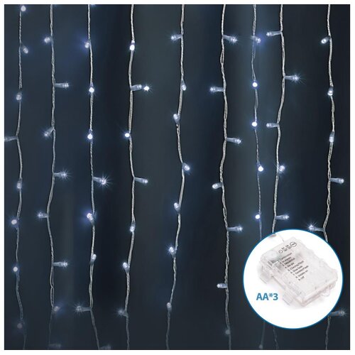  Aigostar-LED spolja&scaron;nja božićna girlanda 300xLED/8 funkcija 3xAA 6x2m IP44 hladna bela Cene