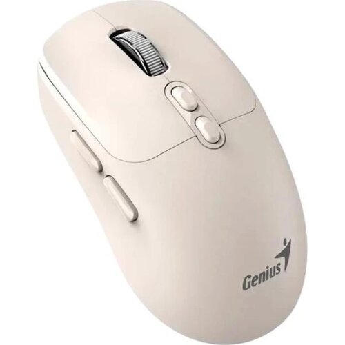 Genius NX-8080S bežični mi&amp;scaron;, Bluetooth i 2,4 GHz, tihe tipke, bež Slike