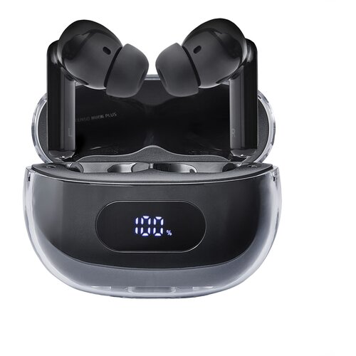 Intenso Buds Plus dig. Anzeige True Wireless Kopfh&amp;ouml;rer black Slike