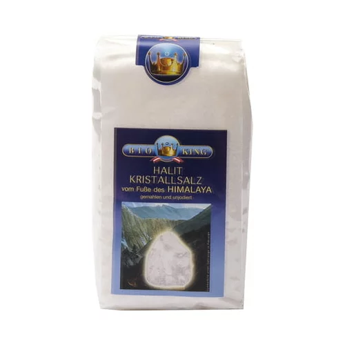 BioKing Zmleta kristalna sol HALIT - 500 g