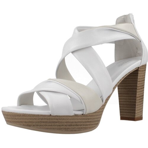 Nero Giardini Sandali &amp;amp; Odprti čevlji E513361D Bela Slike
