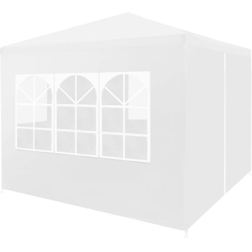 VidaXL &amp;Scaron;ator za zabave 3 x 3 m bijeli Slike