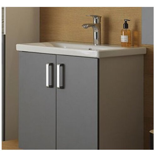 Kolpa San ormarić sa umivaonikom evelin oue 65cm gray/antracite 573810 Cene