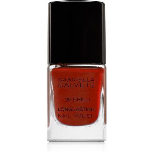 Gabriella Salvete Longlasting Enamel dolgoobstojen lak za nohte s sijajem 11 ml odtenek 26 Chilli Cene