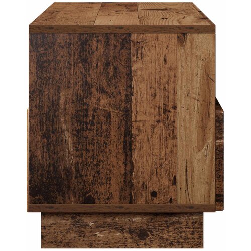  TV stalak 90 x 34.5 x 40 cm Staro drvo Konstruirano drvo Slike