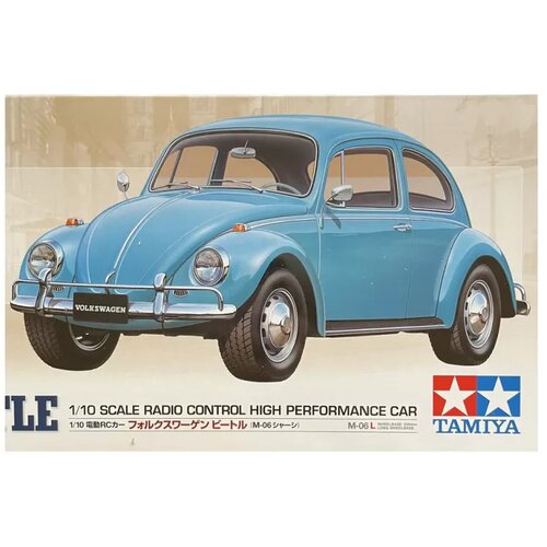 Tamiya rc model kit - 1:10 rc volkswagen beetle M-06 Slike