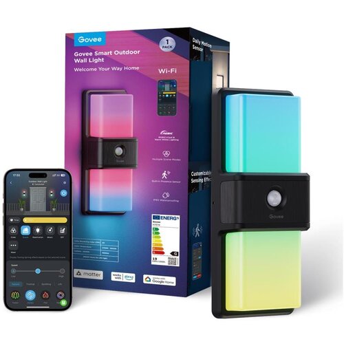 GOVEE LED RGBIC prigu&scaron;iva spoljna svetiljka LED/230V IP65 2700-6500K Wi-Fi Cene