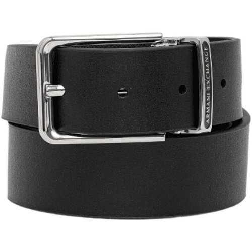 Armani Exchange Pasovi Plate Belt Črna Cene
