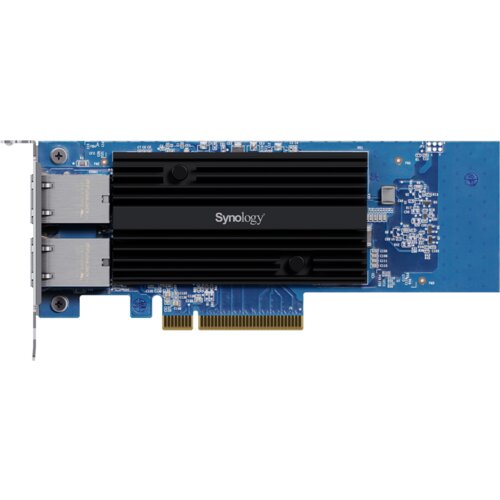 Dual-port 10GbE 10GBASE-T add-in card for Synology systems - E10G30-T2 Cene