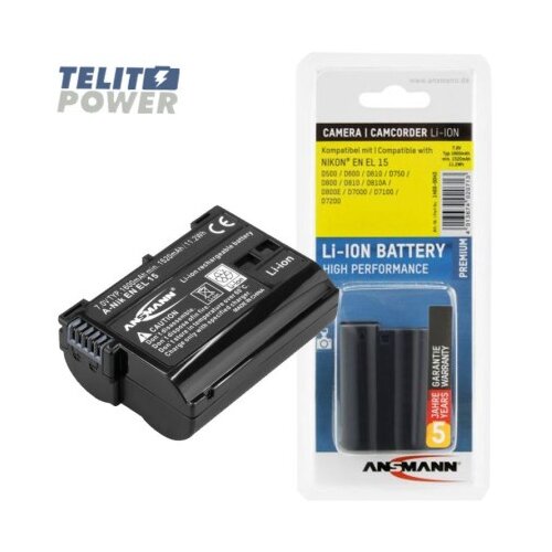 Ansmann ( 4723 ) baterija li-ion 7.0v 1600mah za nikon kamere en-el15 Cene