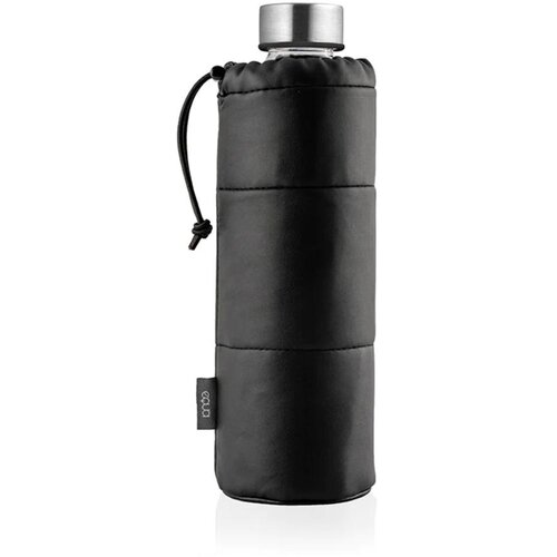 Equa staklena boca Puffy Black navlaka od umjetne kože 750ml Slike