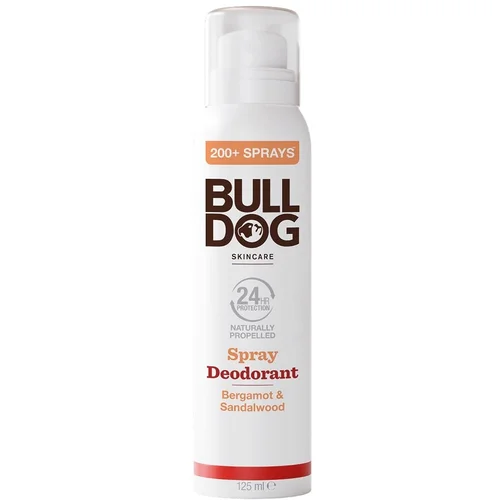 Bull Dog Bergamot &Sandalwood Spray Deodorant dezodorans u spreju bez aluminija 125 ml