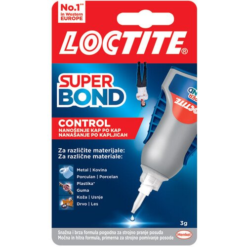  LJEPILO TRENUTAČNO 3G LOCTITE SUPER BOND CONTROL HENKEL 2733277 BLISTER Cene