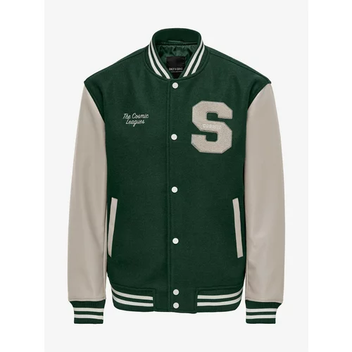Only Creamy Green Bomber & SONS Jay - Men's