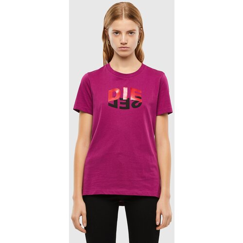 Diesel T-shirt - TSILYV23 pink Slike