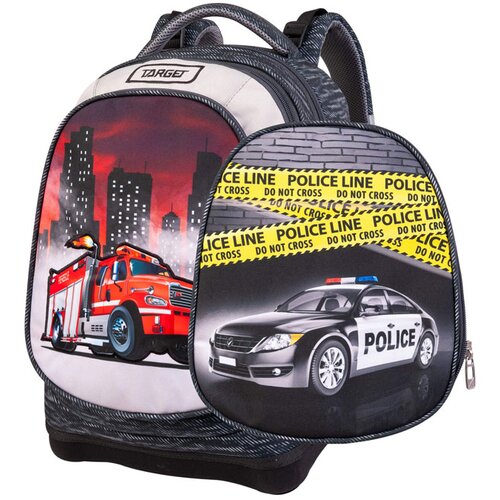 Target Ergonomski šolski nahrbtnik Superlight 2 Face Petit Firetruck/Police Cene