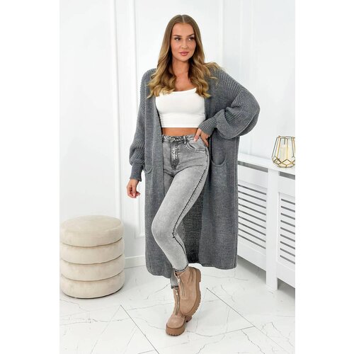 Kesi Long sweater dark gray Slike