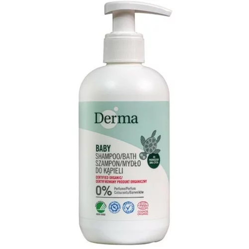 Eco baby DERMA otroški šampon/kopel 250 ml