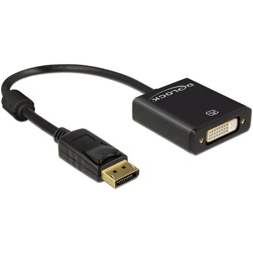 Delock 62599 video cable adapter 0.2 m DisplayPort DVI-I Black Cijene
