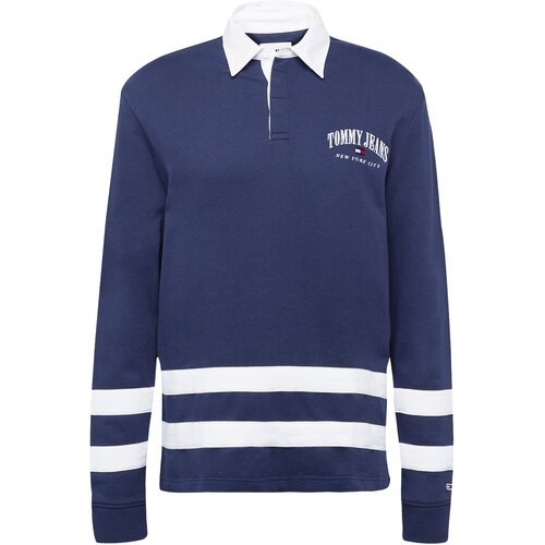 Tommy Jeans Majica modra / bela Slike