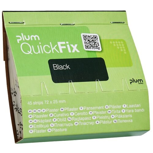 Plum QuickFix punjenje s 45 crnih flastera Slike