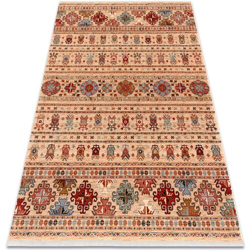 RugsX Preproge Volnena preproga KESHAN Čopki, orientalski 7684/5 160x230 cm Bež Cene