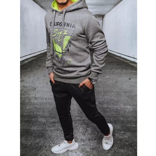 DStreet AX0565 gray and black men&amp;#039;s tracksuit Slike