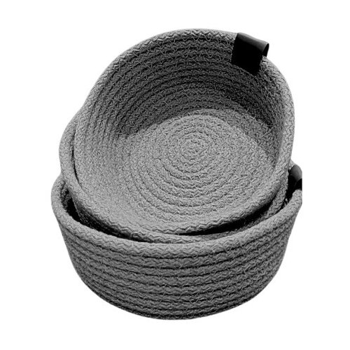 Dekordom korpica set 3/1 - dark grey ( 041613 ) Cene