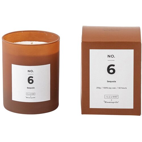 ILLUME x Bloomingville Di&amp;scaron;eča sveča čas gorenja 50 h No. 6 Sequoia &amp;ndash; Slike