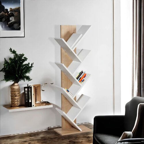 Hanah home Polica za dom Tuval 066, 46x129,8x22 cm, Bijela Cijene