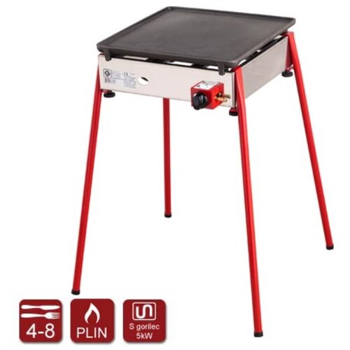 Olimp Sport Roštilj na plin Tradicija 40 gusana glatka ploča Cene