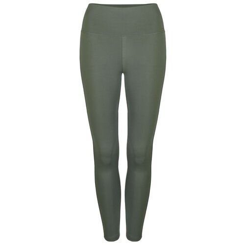 Bodyboo Ženske tajice BB23956 Khaki Slike