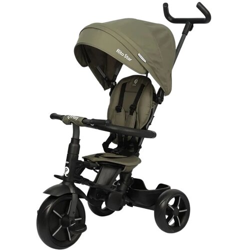 Qplay tricikl za decu Rito Star Green, 10m+ Slike